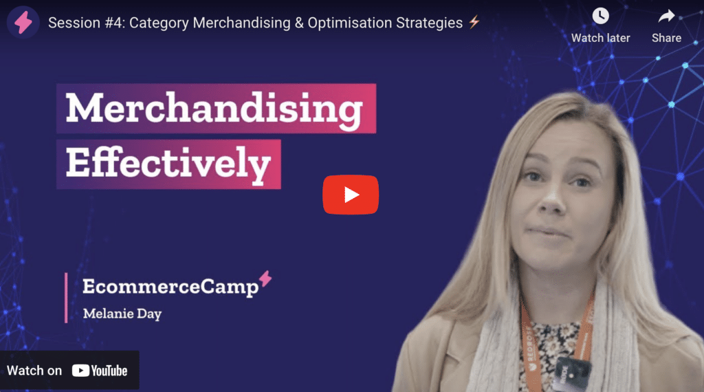 Category Merchandising - video with Melanie Day